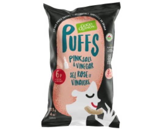 Puffs Pink Salt & Vinegar (Organic and Plant-Based)