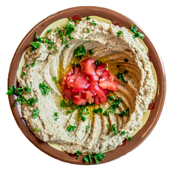 Baba Ghanouj à base de plantes