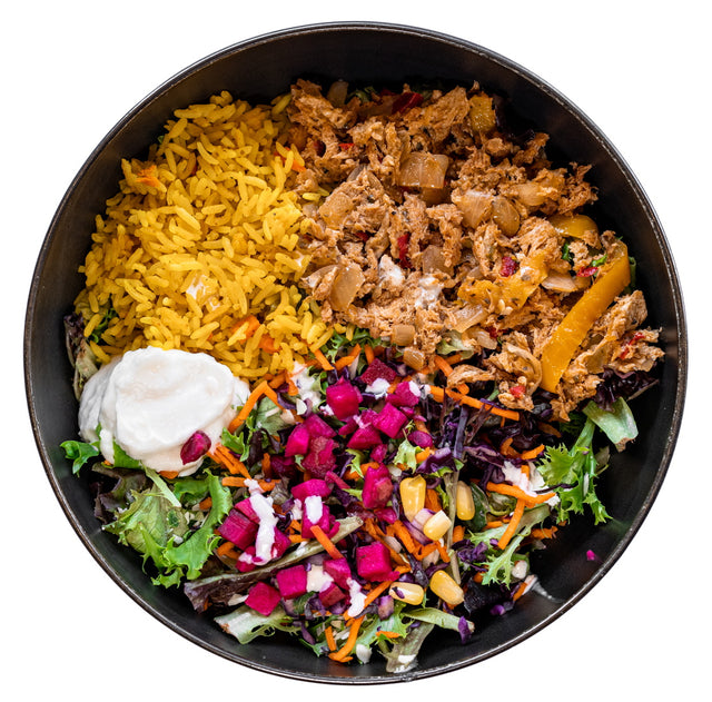 Vegan Thai Chicken Plate