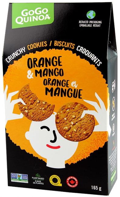 Crunchy cookies - Orange and mango
