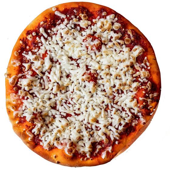 Pizza au fromage à base de plantes