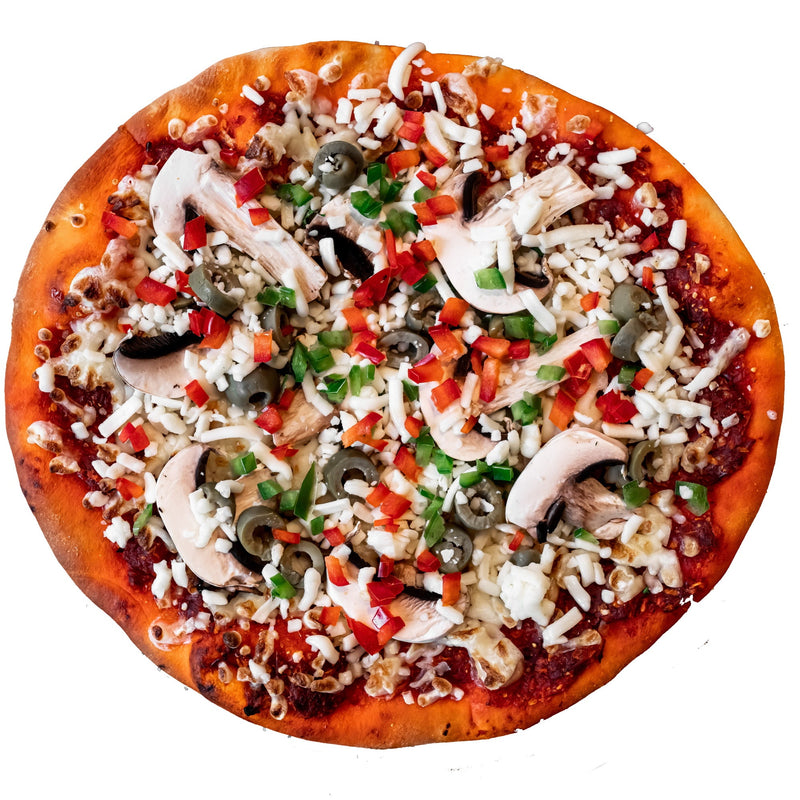 Pizza aux légumes (à base de plantes)